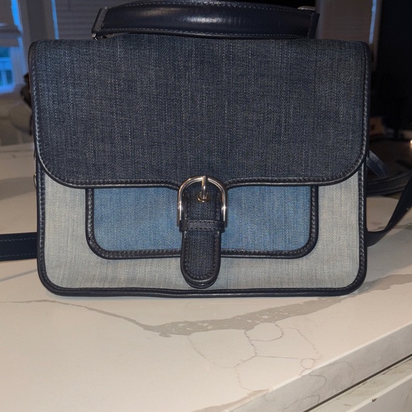 Michael Kors Denim Crossbody Bag - Picture 2 of 7
